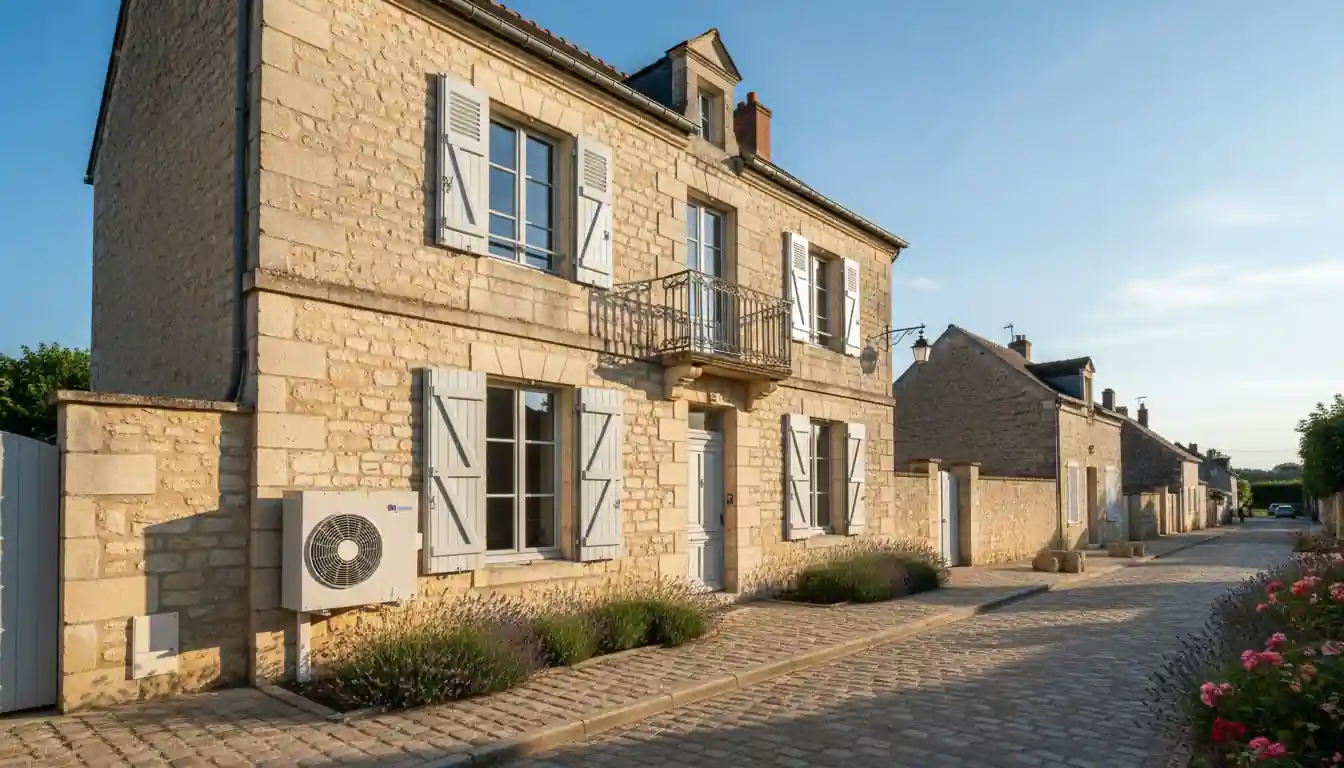 Installation pompe à chaleur à Azay-le-Rideau