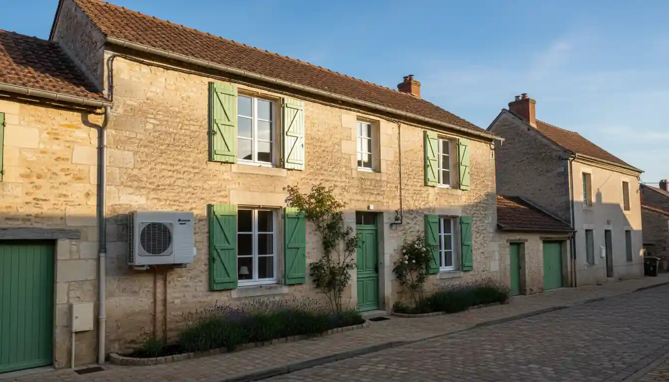 Installation pompe à chaleur à Bourgueil