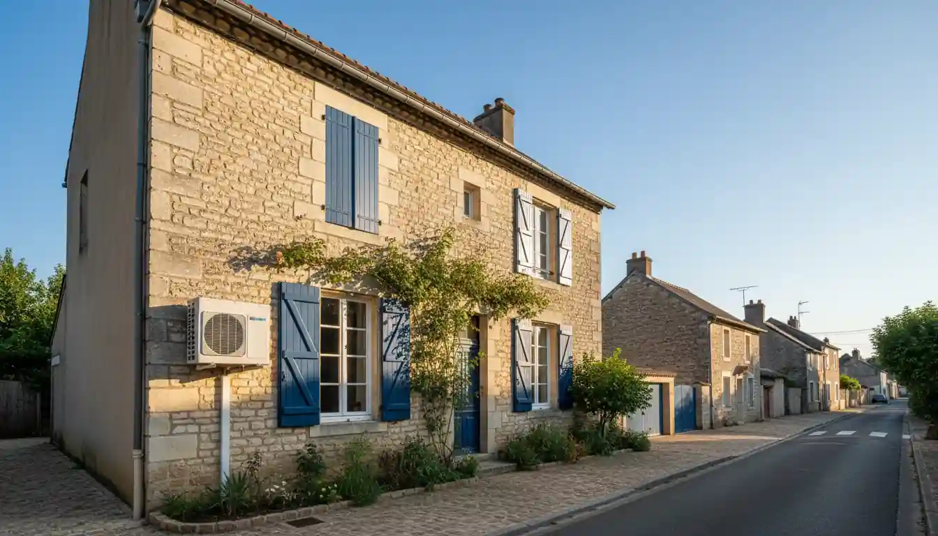 Installation pompe à chaleur à Esvres