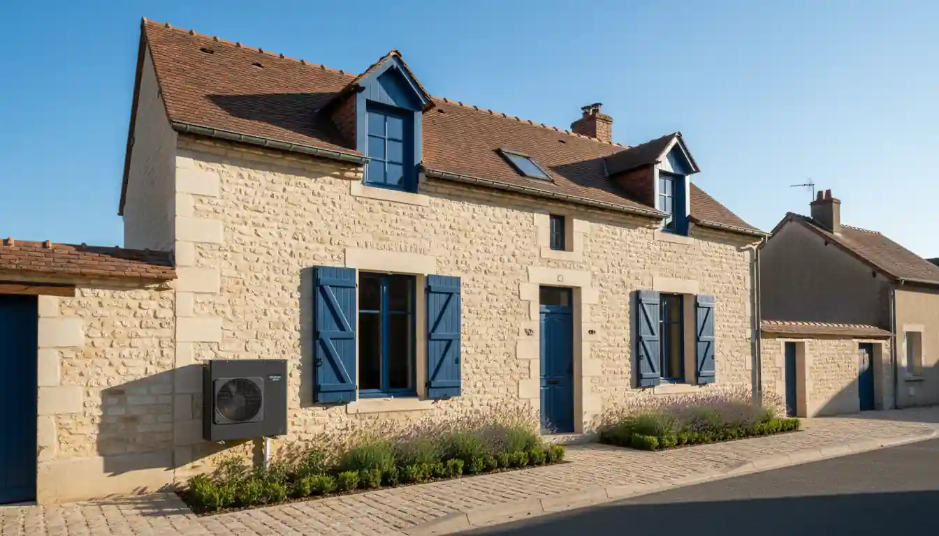 Installation pompe à chaleur à Langeais