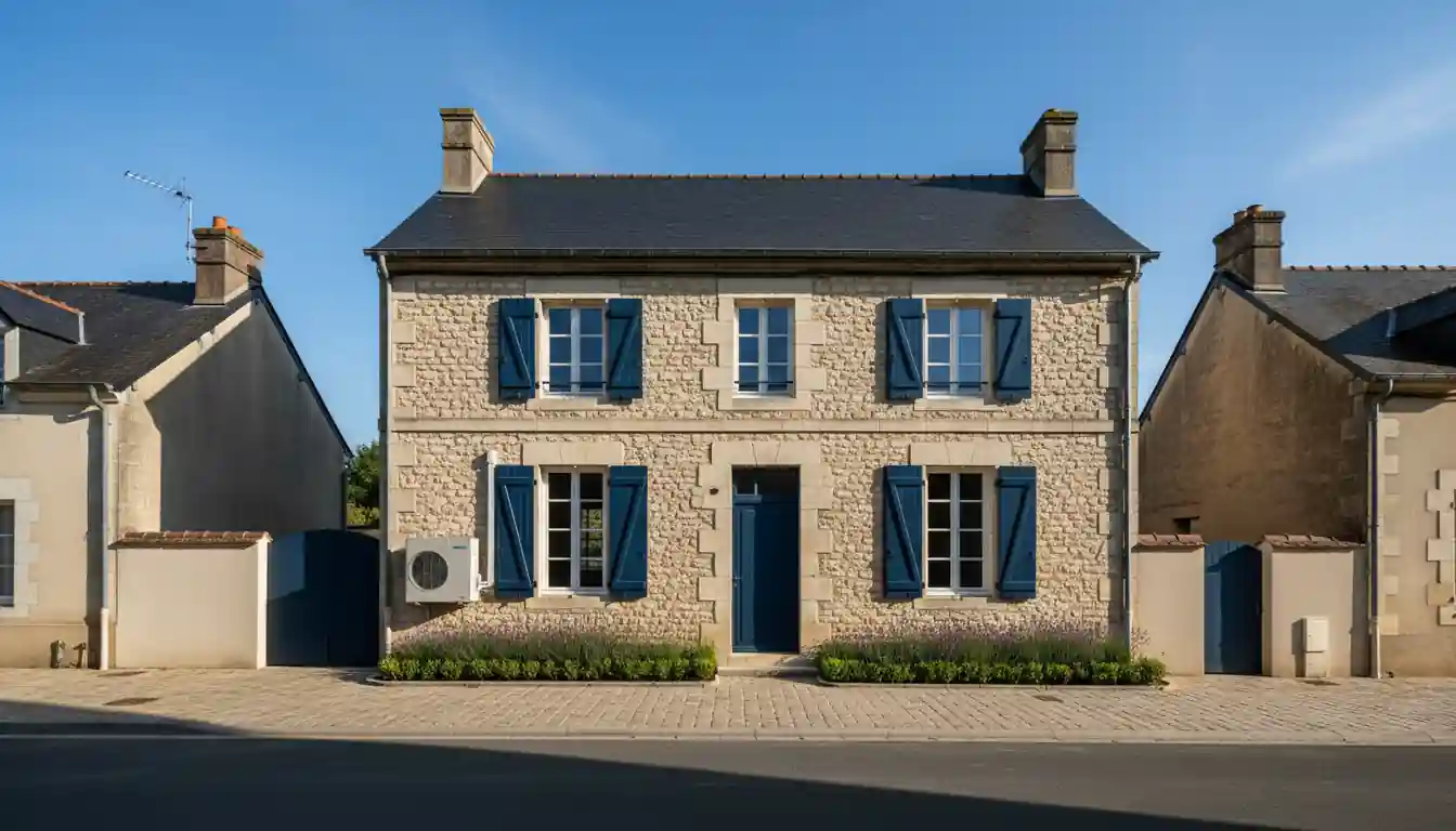 Installation pompe à chaleur à Nazelles-Négron