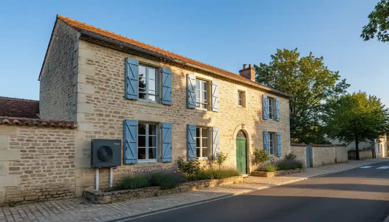 Installation pompe à chaleur à Rochecorbon