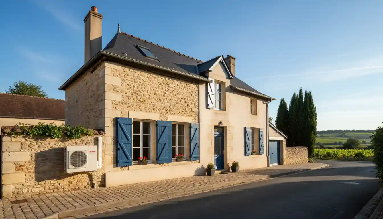 Installation pompe à chaleur à Vouvray